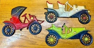 Juego de placas colgantes de pared vintage Sexton Midwest de metal fundido antiguo coche Buick - Imagen 1 de 4