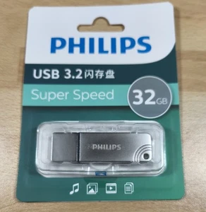 Clé USB 3,2 Philips 32 Gb Métal - Photo 1/3