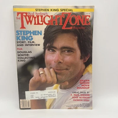 Twilight Zone Magazine "Stephen King Story, Film and Interview" (February 1986) Foto 1 de 4