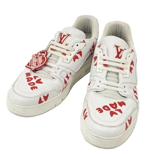 Used LOUIS VUITTON Sneakers LV Trainer Line Japan Limited NIGO Collaboration Whi - Picture 1 of 10