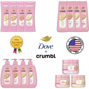 Dove Crumbl Body Scrub Duschgel Handwäsche Deodorant für Frauen Valentine Special - Bild 1 von 18