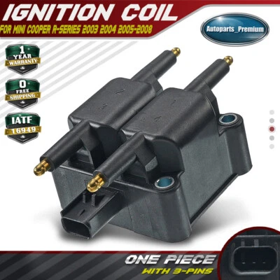 Bobina de encendido para Mini Cooper 2002 2003 2004 2005 2006-2008 L4 1,6 L 12137510738 Foto 1 de 4