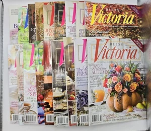 Big Lot of 18 VICTORIA Magazines 2001-2021 Decorating Garden Traditions Holidays - Picture 1 of 13