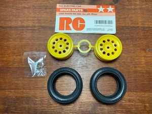 Rare Vintage 1987 Tamiya 1/12 Porsche 959 Slick Tire With Wheel New Old Stock - Picture 1 of 2
