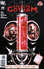 BATMAN: STREETS OF GOTHAM (PAUL DINI) (2009 Series) #20 Very Fine Comics Book
