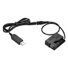 -E8 Dummy Battery Coupler USB Adapter Cable for LP-E8 for 550D 600D 650D N4M9