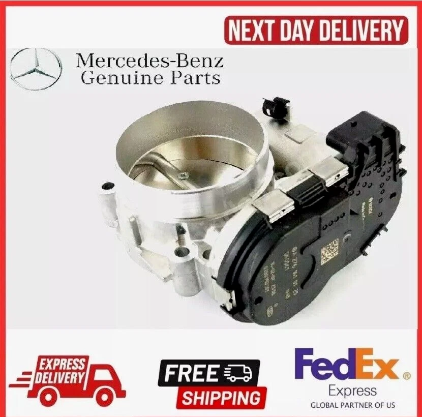 Корпус дроссельной заслонки A2761410125 для Mercedes W212 E400 W166 ML350 GL450 OEM подлинный  - Изображение 1 из 4