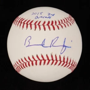 Brendan Rodgers Signed Baseball JSA COA “2015 3rd Overall” Inscription Colorado! - Picture 1 of 3