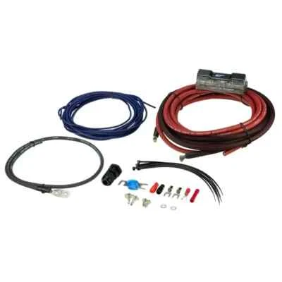 Kit de cableado de instalación amplificador OFC Scosche 8 calibres 8 AWG 16,5 pies serie Rogue RPAK8 Foto 1 de 4