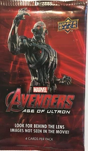10 LOT AVENGERS AGE OF ULTRON SEALED trading card PACKS UPPER DECK MARVEL - Picture 1 of 1