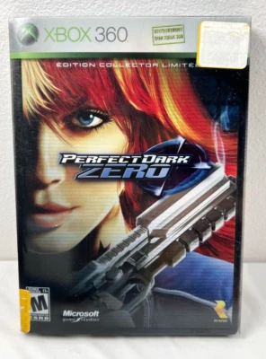 Perfect Dark Zero Limited Steelbook Slipcover (Microsoft Xbox 360, 2005) Inserts - Image 1 of 4