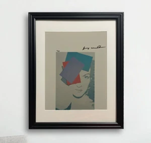 Andy Warhol Hand-Signed Original Print With COA & +$3,500 USD Appraisal Included - Picture 1 of 12