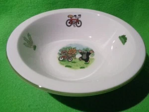 Müsli / Dessertschale Krtek  Maulwurf mit der lahme Schnecke 17 cm von Thun - Bild 1 von 2