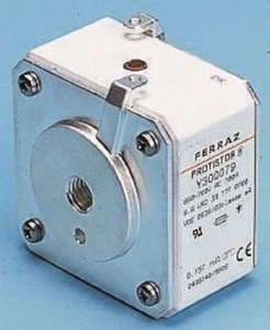Fusible de contactos de extremo empotrado de cuerpo cuadrado Mersen - Z300080C - Imagen 1 de 2