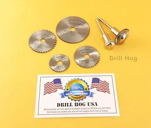 Mini Circular Saw Blade Set Wood Disc Cut Off Wheel Dremel Saw Die Grinder - Picture 1 of 4