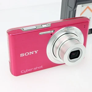 Sony Appareil Photo Numérique DSC-W610 Rose Cyber-Shot 4.0x Zoom Optique Japon - Photo 1 sur 23