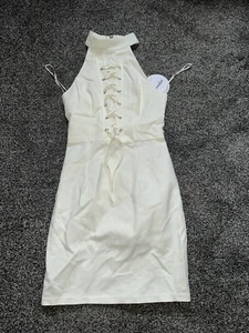 NWT Womens Luvalot Dress, Size 6, White Body Shaping Short - Picture 1 of 4