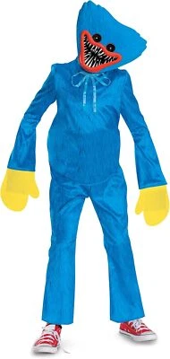 Huggy Wuggy Clásico Amapola Tiempo de Juego Juego Elegante Vestir Halloween Niño Disfraz Foto 1 de 3