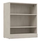 Bestar Versatile 36" Low Small Engineered Wood Closet Organizer In Linen White