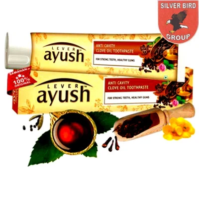 4 x 110g Ayurveda Ayush Clove Oil Toothpaste Toothpaste SHIPS FROM GERMANY - Image 1 of 2