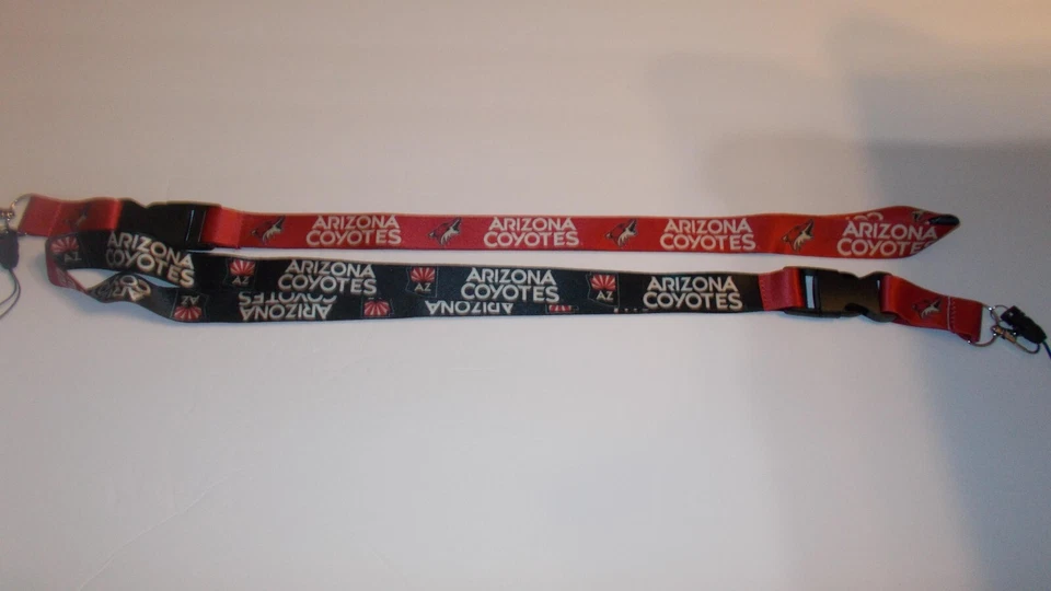 Dos cordones Arizona Coyotes NHL impresos en ambos lados 25" envío gratuito Foto 1 de 1