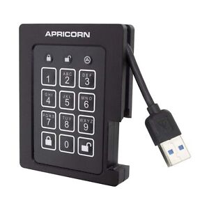 Apricorn Aegis Padlock 480 GB SSD 256-Bit, FIPS 140-2 Level 2 Validated Rugge...