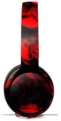 Skin for Beats Solo Pro Skulls Confetti Red BEATS NOT INCLUDED - Image 1 of 4