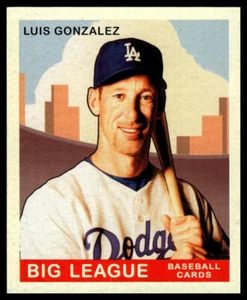 2007 Upper Deck Goudey #143 Luis Gonzalez Los Angeles Dodgers Baseball Card - Picture 1 of 2