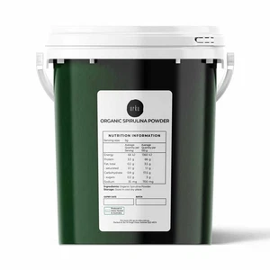 Organic Spirulina Arthrospira Platensis Algae Food Supplement Tub Bucket 700g - Picture 1 of 1