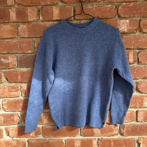 Bromley Womens Jumper Pullover Lambs Wool Blue Winter Size 10 - Picture 1 of 11