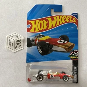 2025 HOT WHEELS #193 - ‘68 Lotus Type 49 (White #8 HW Race Day) A80 - Picture 1 of 1