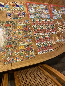 VINTAGE DIE CUT SCRAP PAPER MLP  MADE IN ENGLAND Lot 2 - Picture 1 of 14