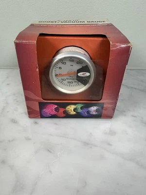 Nitroso 2” LED Boost Vacuum Gauge PSI In-Hg 7 Luces de Color Artículo 98478 Foto 1 de 4