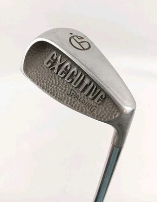 Spalding Executive 9 Iron Golf Club Jet Step Steel Medium Flex Right Hand - Image 1 of 4