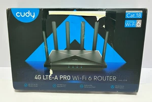 Cudy LT18 4G LTE-A Pro Wi-Fi 6 Router (Cat. 18) - Afbeelding 1 van 11