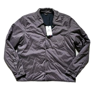 PAUL SMITH Bomber Jacket Quilted Mens M Reg Fit Taupe Handmade Italy Rrp £375 - Picture 1 of 16