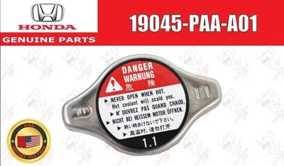 Tapa de radiador de refrigeración Honda OEM 19045-PAA-A01 para Accord Civic Acura Foto 1 de 4