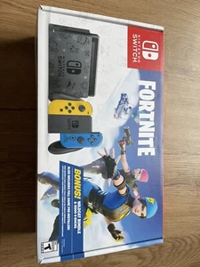 New Nintendo Switch (No Game Code) Fortnite Wildcat Console Bundle - Picture 1 of 3