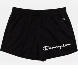 Champion Girls Heritage Foldover Mesh Running Basketball Short 2.75 Inch Inseam  - Picture 1 of 3