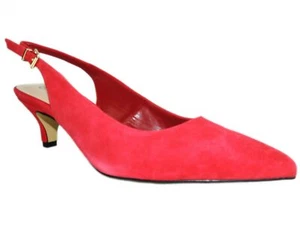 Bella Vita Damen Scarlett Slingback Pumps rot Kinder Wildleder Größe 9,5 M - Bild 1 von 6