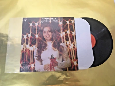 Connie Smith  Joy To The World Vinyl LP  Columbia 33553  Christmas - Image 1 of 4