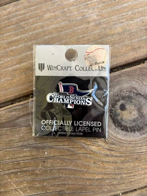 Boston Red Sox 2013 World Series Champions Pin WinCraft New in Package - Image 1 of 3
