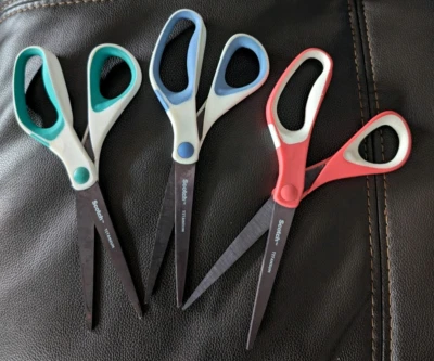 Scotch 8-Inch Precision Ultra Edge Scissors, titanium 3-Pack (B) - Image 1 of 4