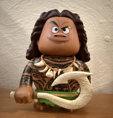 Funko VYNL Disney Moana Maui Vinilo Coleccionables Figura Resistente Usado Estado Foto 1 de 4