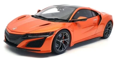 Kyosho 1/18 Scale Model Car KSR18023P - 2019 Honda NSX Type R - Orange - Image 1 of 4