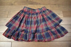 Girl's HANNA ANDERSSON Plaid Skirt Size EU 110 US 5