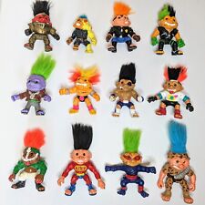 LOT OF 12 BATTLE TROLLS! 1990s ACTION FIGURES NO ACCESSORIES / HASBRO 🔥