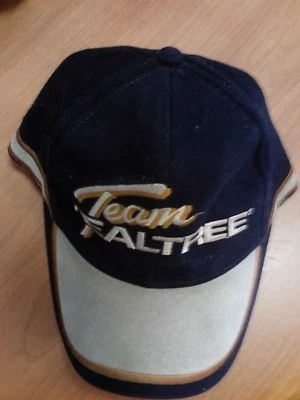 Team Realtree Bill Jordan Ball Cap Hat team Real Tree canvas and leather blk tan - Image 1 of 4