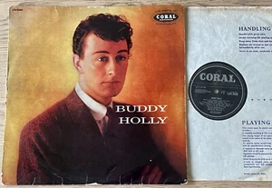 BUDDY HOLLY BUDDY HOLLY LP CORAL (1960) 1B/1B VG+ ROCK 'N' ROLL ENGLAND - Picture 1 of 4