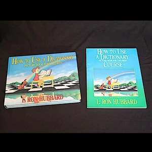Scientology Books How To Use a Dictionary HC & Course pack L Ron Hubbard 1990 - Picture 1 of 7